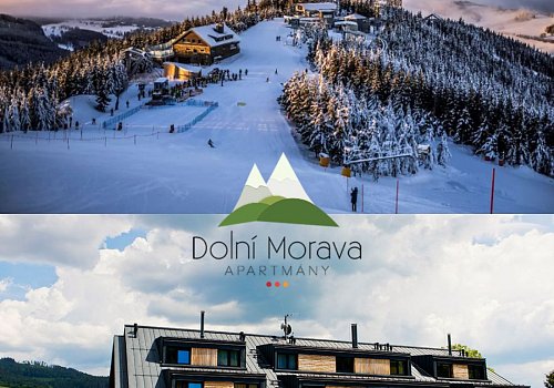 Prodej zavedeného horského apartmánu na Dolní Moravě - Větrný vrch - 105138